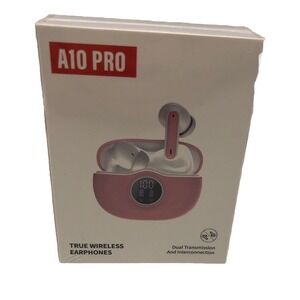 A10 Pro True Wireless Dual Transmission Earphones With Bluetooth & HD Sound